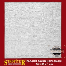 Stropiyer Tavan Kaplama Fasarit Modeli , 10 M2 = 40 Ad.