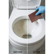 Sarı Leke Ve Kireç Temizleme Seti - 3'lü Lavabo Klozet - Hassas Su Zımparası 220 Kum