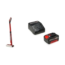 Cleanexxo - Solo, Akülü Sert Zemin Temizleyici Ve Einhell 18v 4,0 Ah Pxc Starter Kit Başlangıç Seti