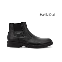 Gönderi(R) Gönderi R Erkek Siyah Floter Hakiki Deri Fermuarlı Bot Dkmb64901649 Siyah