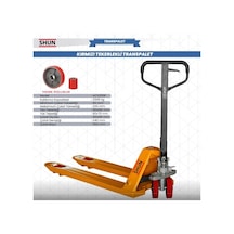 Transpalet 2,5 Ton Poliüretan Acs250p Shun