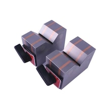 Fett 80x50x100x60 Pld Manyetik V-yatak Çift Ölçüm İçin 2li