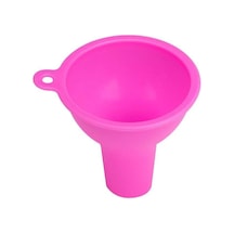 Silikon Geniş Ağızlı Huni Süt Tozu Fasulye Huni Büyük Kalibreli Çok Fonksiyonlu Şarap Sızıntısı Yağ Sızıntısı Mutfak Aksesuarları Mavi