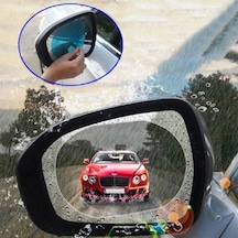 2 Adet Araba Dış Yan Ayna Yağmur Filmi Su Tutmaz Kaydırıcı Film