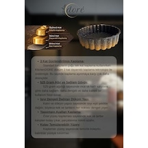 Turta Ve Tart Kek Kalıbı Royal Gold Kalın Döküm Üç Katmanlı Kaplama 525 Gram .