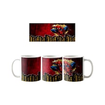Spiderman Kupa Bardak Tek Adet K095 Çok Renkli