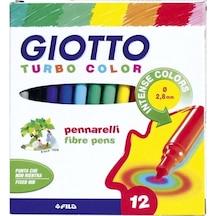 Giotto Keçeli Boya Kalemi 12 Renk 416000