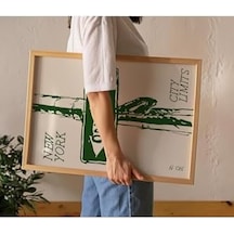 Fark Tanıtım Newyork Çerçevesiz Poster, Modern Dekoratif Çerçevesiz Poster, Tablo, Newyork-2, 50 X 70 7/8 Yaş