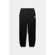 American Rag Cie Yumuşak Fleece Dış Kıyafetler Için Unisex Circle Jogger - Rahat Ve Şık Siyah American Rag Cie Yumuşak Fleece Dış Kıyafetler Için Unisex Circle Jogger - Rahat Ve Şık Siyah