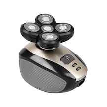 Erkekler İçin 5'i 1 Arada Elektrikli Tıraş Makinesi 4d Yüzen Başlık 5 Yüzen Başlık