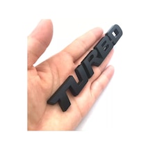 Turbo Piano Black Bagaj Yazısı 3m 3d Abs Citroen C1