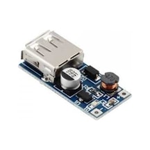 Robodünya-5 V 600 Ma Usb Çıkışı Voltaj Yükseltici Regülatör Kartı - Step Up