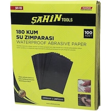 100 Adet 180 Kum Kağıt Su Zımparası 230x280mm 4801