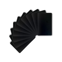 Nfc Kart Siyah Ntag213 Beyaz Kenar - 10 Adet