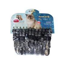 EuroCat Kedi Boy. Tas. Deri Des.10mm28cm 12Li Gri