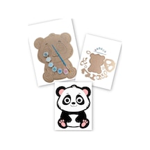 Panda Boyama Ve Yapboz Seti Okul Öncesi Etkinlik Sayılarla Boyama 4+ - 731078315
