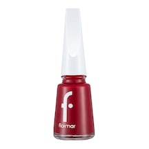 Flormar Nail Enamel Uzun Süre Kalıcı Besleyici Oje - 048 Fiery Red - 8 Adet Tarı