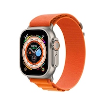 Watch 7 41mm Uyumlu Krd-74 Hasır Ardx Kordon-turuncu