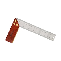 Rox Wood 9'' Gül Ağacı Marangoz Gönye 25  Cm