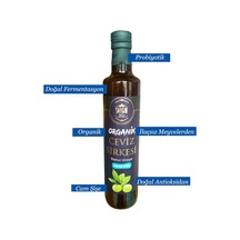 Tarihi Lezzetler Organik Ceviz Sirkesi Cam Şişe 500 Ml