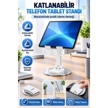 Katlanabilir Telefon Tablet Standı