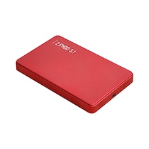 Mufunye Yüksek Hızlı 2.5'' Type-c Usb 3.0 Harici Sabit Disk Taşınabilir Hdd, Hızlı Veri Aktarımı, 320gb Kırmızı