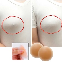 Silikon Göğüs Ucu Kapatıcı Gizleyici Bant Aparat Nipple Pad Ten