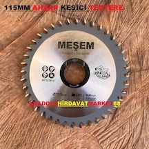 Meşem 115 MM Elmas Testere Ahşap Kesici 115 Mm Avuç Taşlamalar İçi