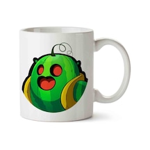 Brawl Stars Spike İki Tarafı Baskılı Kupa Bardak.jpg Çok Renkli