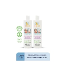 Le Natura Prebiyotikli Durulanmayan Bebek Miseler Su 2 X400 Ml