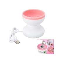 Makeup Brush Cleaner Makyaj Fırça Temizleme Makinesi Usb Çalışma - Silikon Tırtıklı Hazne Go53/02132