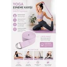 Voltrike Pembe Yoga Kemeri Esneme Kayışı