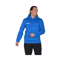 Diadora Bergamo - Erkek Saks Pamuklu Spor Sweatshirt Mavi