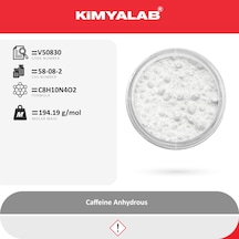 Kimyalab Kafein 1kg - Caffeine Anhydrous