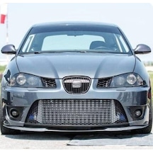 Seat İbiza Mk4 Uyumlu Çupra Ön Tampon Lipi Cupra Lip 3 Parça