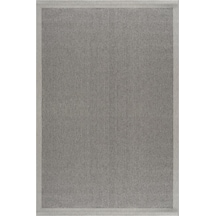 Woolhome Naturel Sisal 2002 Antrasit Gri Kolay Temizlenebilen Kaymaz Salon Mutfak Halısı Antrasit - Gri