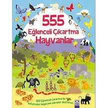 555 Eğlenceli Çıkartma - Hayvanlar - Yqbx-652184