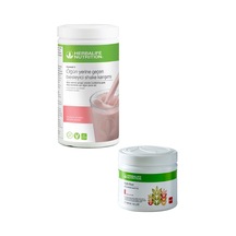 Herbalife Ahududulu Shake 1 Adet Ve Multi-fiber Multi-fiber Lifli Ve Elma Aromalı Içecek Tozu 204gr