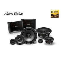 Alpine Hdz-653s 6-1 / 2" 16,5 Cm 3 Yönlü Slim-fit Hoparlör Seti