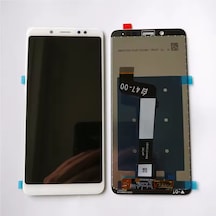 Xiaomi Uyumlu Redmi Note 5 Pro Lcd Ekran Dokunmatik Beyaz Çıtasız