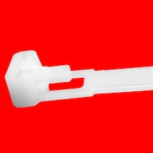 Açılabilir Kablo Bağı Plastik Cırt Kelepçe 7.5x360 100 Adet Yerli Beyaz