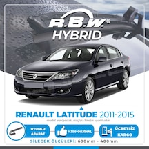 Renault Latitude Ön Silecek Takımı (2011-2015) RBW Hibrit