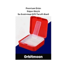 Premium Süper Güçlü Kolay Çıkarılabilir Yapışkan Çok Amaçlı 60 Parça Çift Taraflı Şeffaf Bant