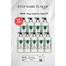 Eyüp Sabri Tuncer Beyaz Sıvı Sabun 9 x 500 ML + Rosie Pamuk