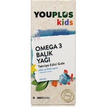 Youplus Kids Omega-3 Balık Yağı Şurubu 100 Ml
