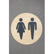 Akçaağaç Serisi Wc Yönlendirme Levhası