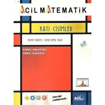 2023 TYT Katı Cisimler Konu Anlatımlı Soru Fasikülü -  Acil Yayınları