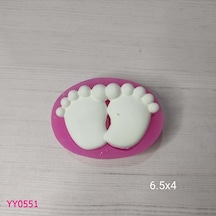 Yy0551 Birleşik Ayak İzi Silikon Kalıp