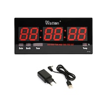 Dijital Duvar Ve Masa Saati Wt-109 Diğer