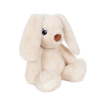 Oturan Peluş Tavşan 25 Cm Krem